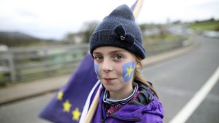 Young Remain supporter in Ireland.