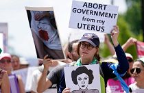 تظاهرات زنان برای به دست آوردن حق سقط جنین، واشنگتن