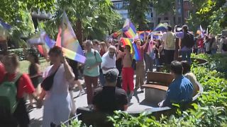 La marcha del orgullo gay que ha desafiado la prohibición en Estambul, Turquía