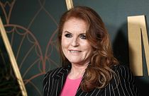  سارة مارجريت فيرجسون خلال العرض الأول لفيلم "مارلو" في لندن