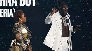 BET Awards honor hip-hop at 50, Burna Boy wins best international act