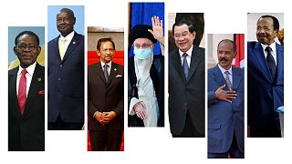 رهبران سیاسی جهان که طولانی‌ترین سال‌های قبضه قدرت را سپری می‌کنند
