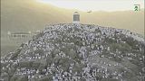 Les pélerins sur le mont Arafat
