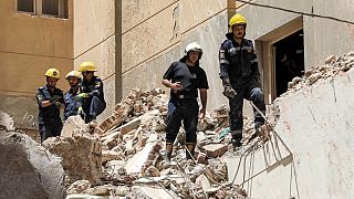Egypte : au moins 3 morts dans l'effondrement d'un immeuble