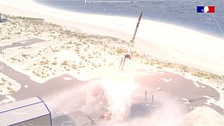 إطلاق صاروخ فرط صوتي جنوب فرنسا