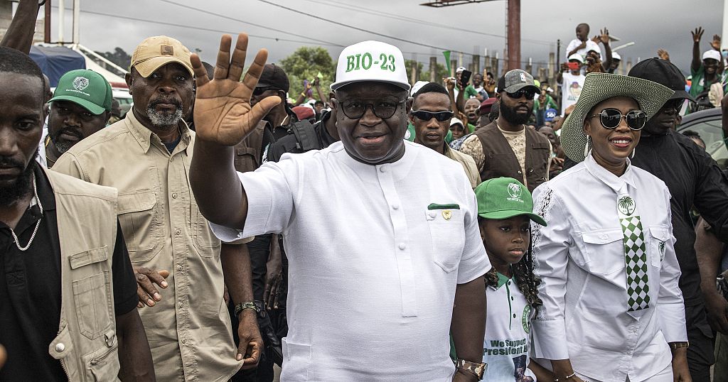Sierra Leone: Bio secures second term as opposition leader rejects results - Vimarsana News