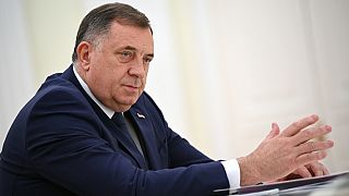 Milorad Dodik, presidente da República Sérvia da Bósnia.