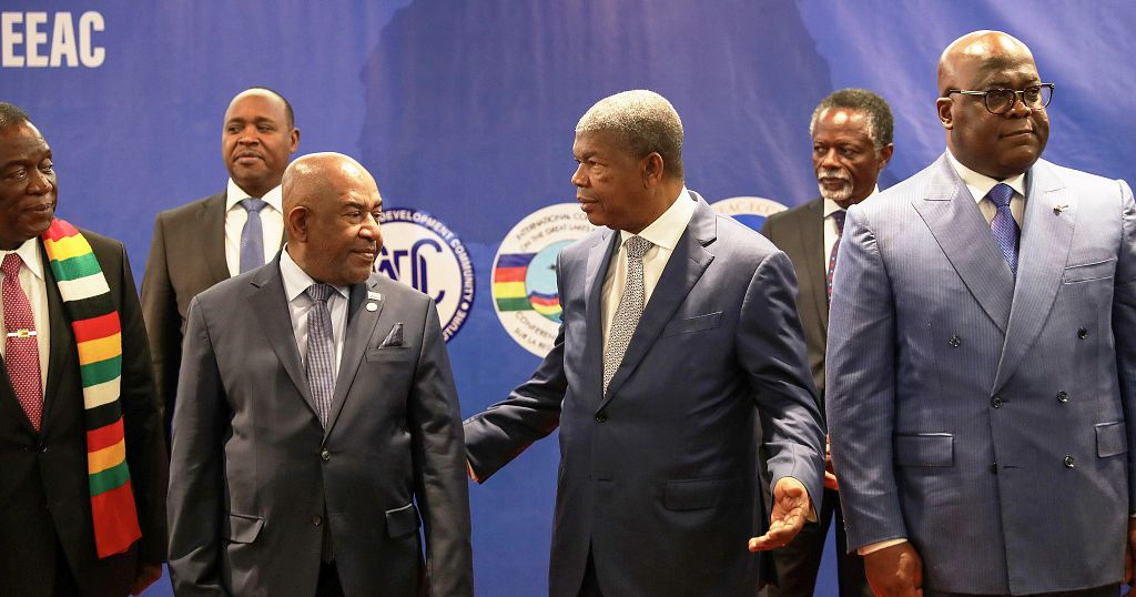 African leaders meet in Angola to discuss East DRC tensions