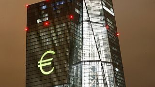 Avrupa Merkez Bankası merkezi, Frankfurt, Almanya