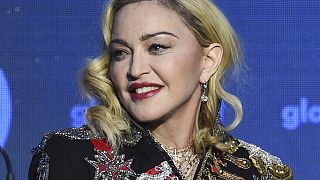 Madonna appears at the 30th annual GLAAD Media Awards in New York on May 4, 2019, in New York.