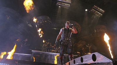 Rammstein frontman Till Lindemann perform in Moscow, 2010