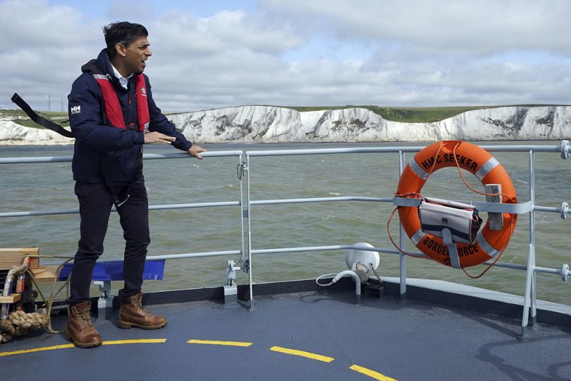 Rishi Sunak has made stopping migrants crossing the English Channel in small boats a signature policy goal.