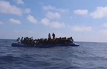 مهاجرون يعبرون البحر الأبيض المتوسط باتجاه أوروبا. 2023/06/28