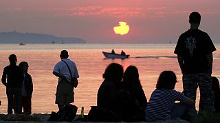 Sonnenuntergang am Schwarzen Meer: wo sind die Urlauber in diesem Jahr?
