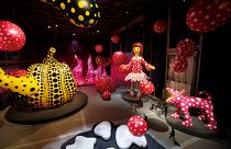 Renowned Japanese artist Yayoi Kusama has brought her largest-ever immersive environment to Manchester