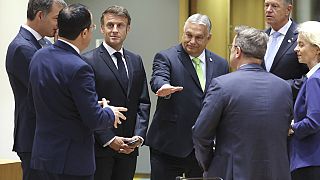 Orbán Viktor az uniós csúcson
