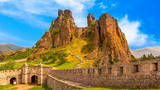 Visit the impressive Belogradchik Rocks in Bulgaria.