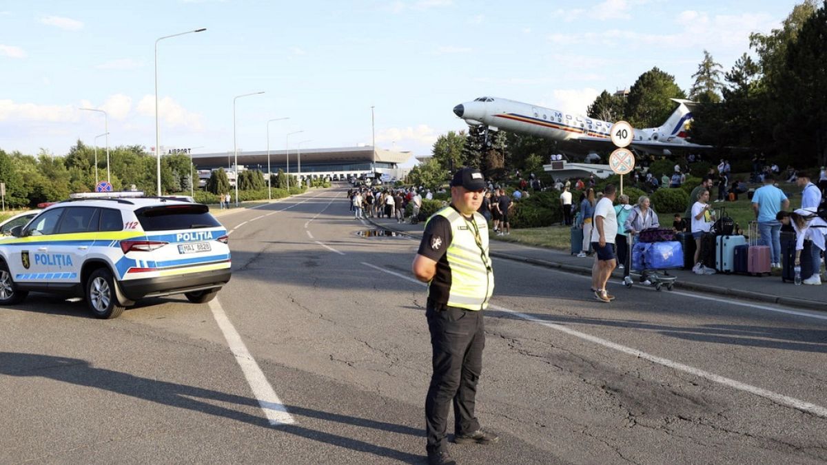 Due persone sono state uccise all'aeroporto di Chisinau, Moldova