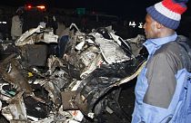 Wreckage of vehicles after the accident Saturday, July 1, 2023.