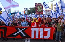 Manifestazioni a Tel Aviv