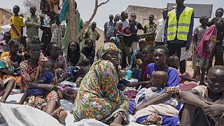 Fighting in Sudan, displaced people threatened by disease and malnutrition