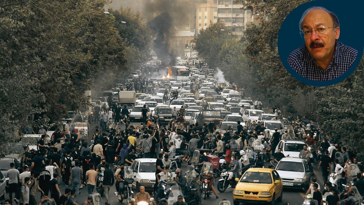 تصویری از اعتراضات ایران