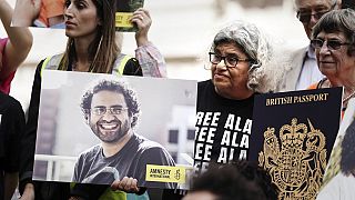 Royaume Uni : rassemblement pour l'opposant égyptien Alaa Abdel Fattah