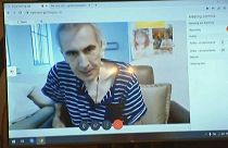 Михаил Саакашвили на видеосвязи