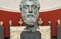 Roma İmparatoru Septimius Severus'un heykeli
