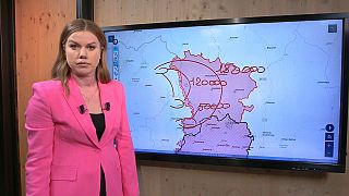 Sasha Vakulina presenta la mappa sulla guerra
