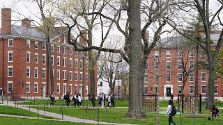 A Harvard campusa