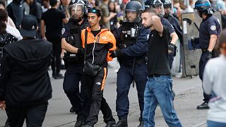 دستگیری یک نوجوان در جریان غارت مغازه‌ها در شهر استراسبورگ فرانسه