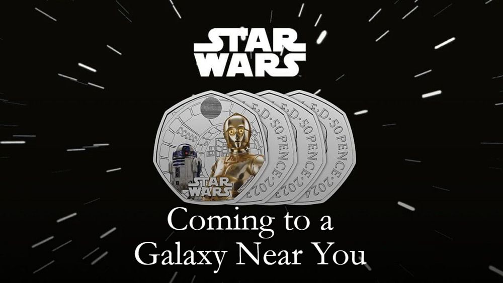 May the coin be with you: Anniversary Star Wars coins unveiled