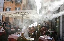یک روز گرم تابستانی در رم ایتالیا