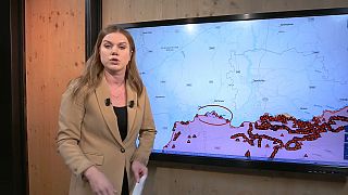Sasha Vakulina presenta la mappa della guerra
