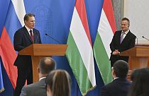 Macaristan Dışişleri Bakanı Peter Szijjarto, Rusya Sağlık Bakanı Mikhail Murashko