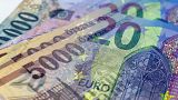 Forint és euróbankjegyek
