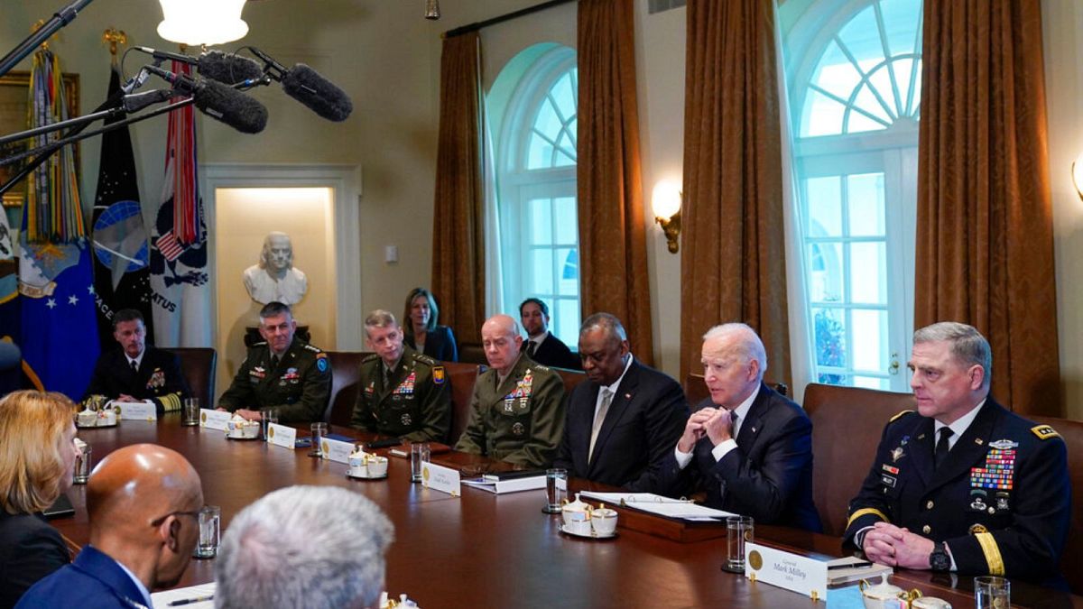 US military leadership in the White House