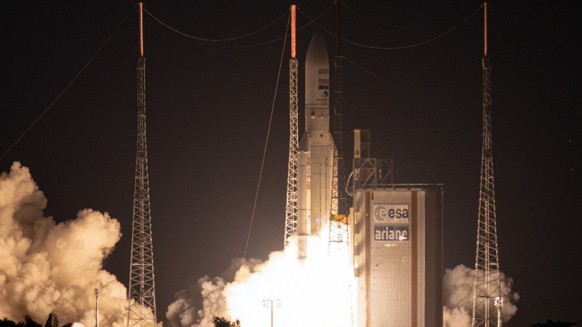 Ariane-5 ist vorerst das letzte Mal ins Weltall gestartet