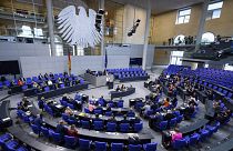Ülésezik a Bundestag - fotónk illusztráció