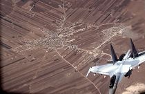 Einer der russischen Kampfjets, denen die US-Luftwaffe unprofessionelles Verhalten vorwarf
