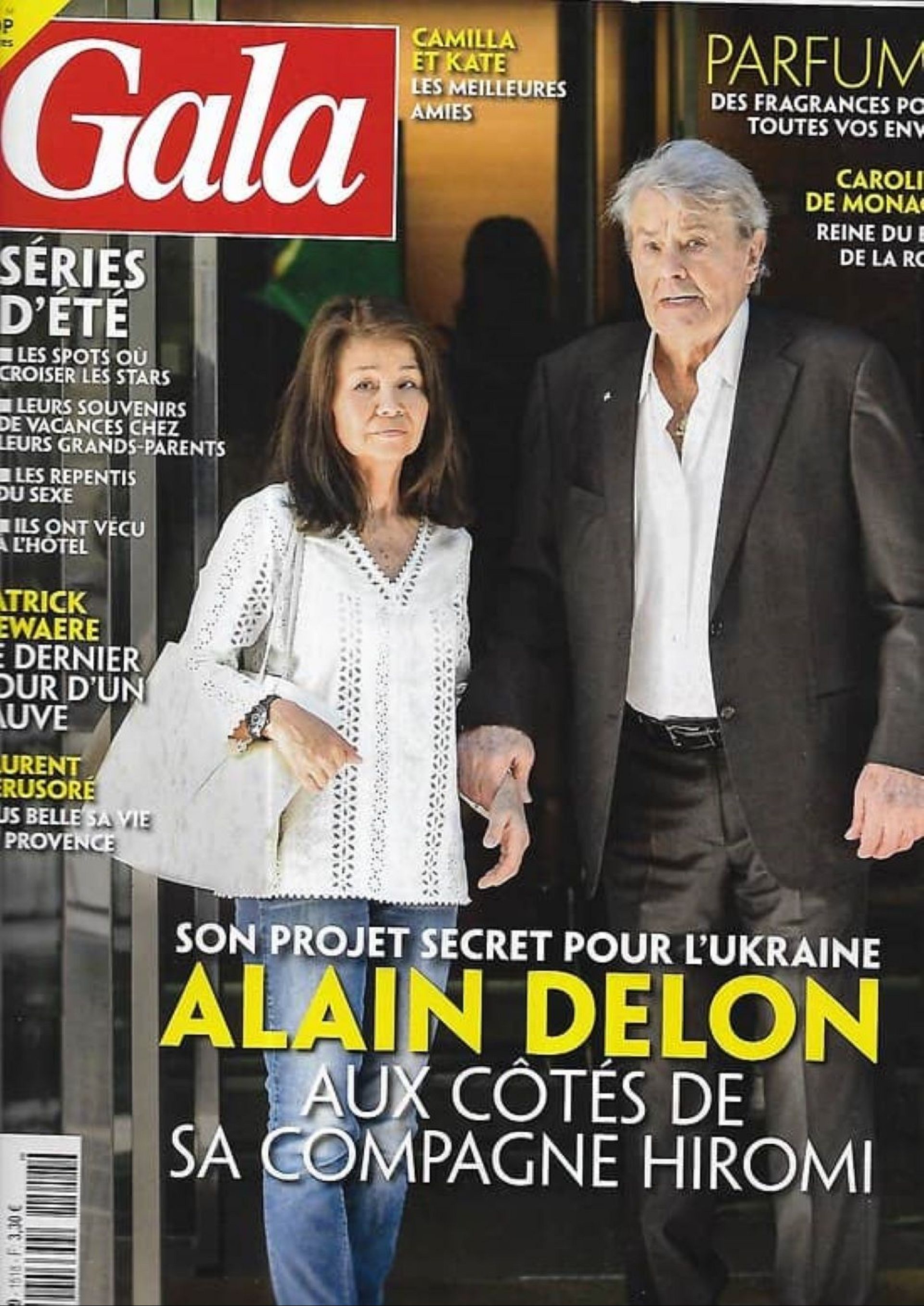 Alain Delon maltrattato dalla badante-compagna: denunciata dai tre