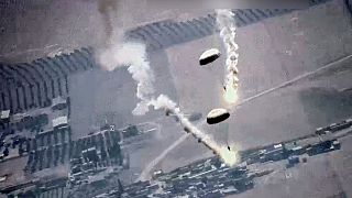 صورة من مقطع فيديو نشره سلاح الجو الأمريكي