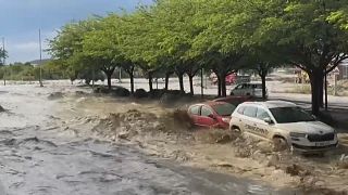 Inundaciones en Cuarte de Huerva, Zaragoza