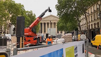Paris under construction