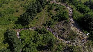 La "Marcia della pace" a 28 anni dal massacro di Srebrenica