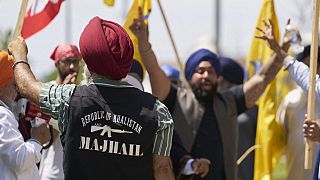 Le proteste della comunità sikh in Canada