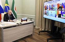 Ο Βλαντίμιρ Πούτιν σε ψηφιακή σύνοδο των BRICS (φωτογραφία αρχείου)
