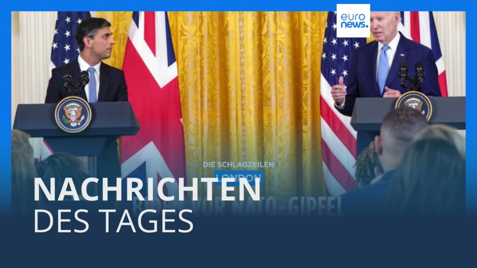 Nachrichten des Tages | 10. Juli - Mittagsausgabe