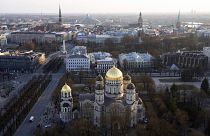 No Biennal this year - a view from above of Riga
